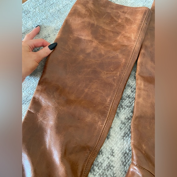 free people dakota brown tall boots - Picture 4 of 5